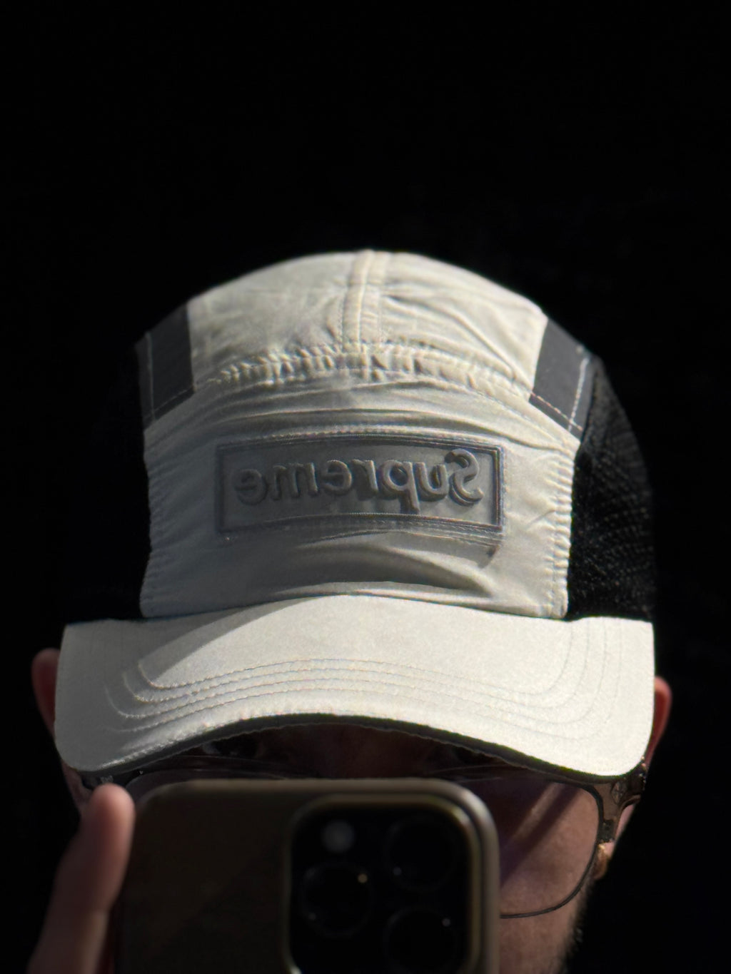 Supreme Side Mesh Camp Cap