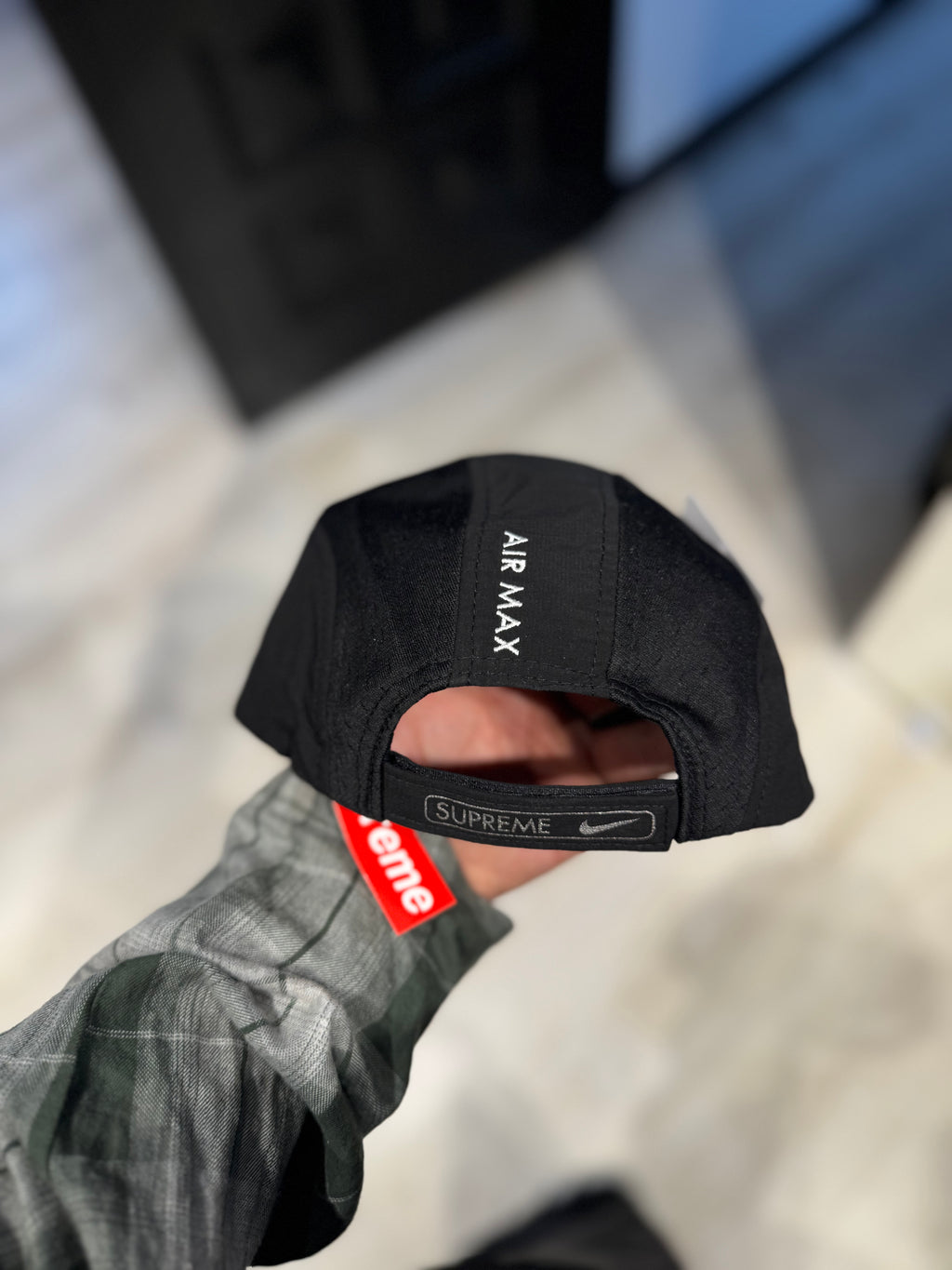 Supreme Nike Running Hat Black