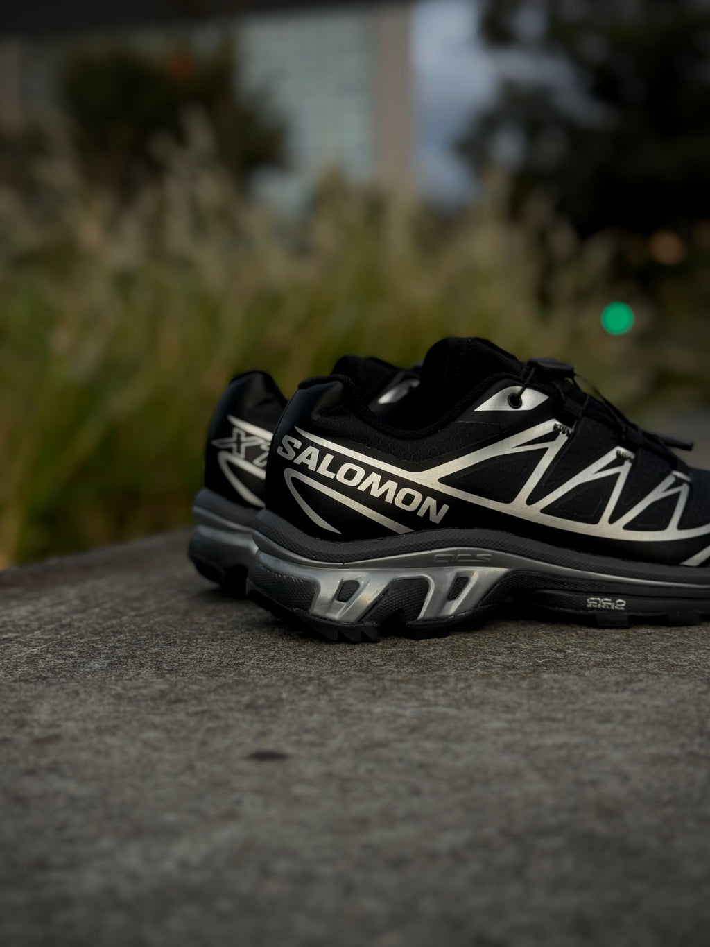 Salomón XT-6 Black Silver x Goretex