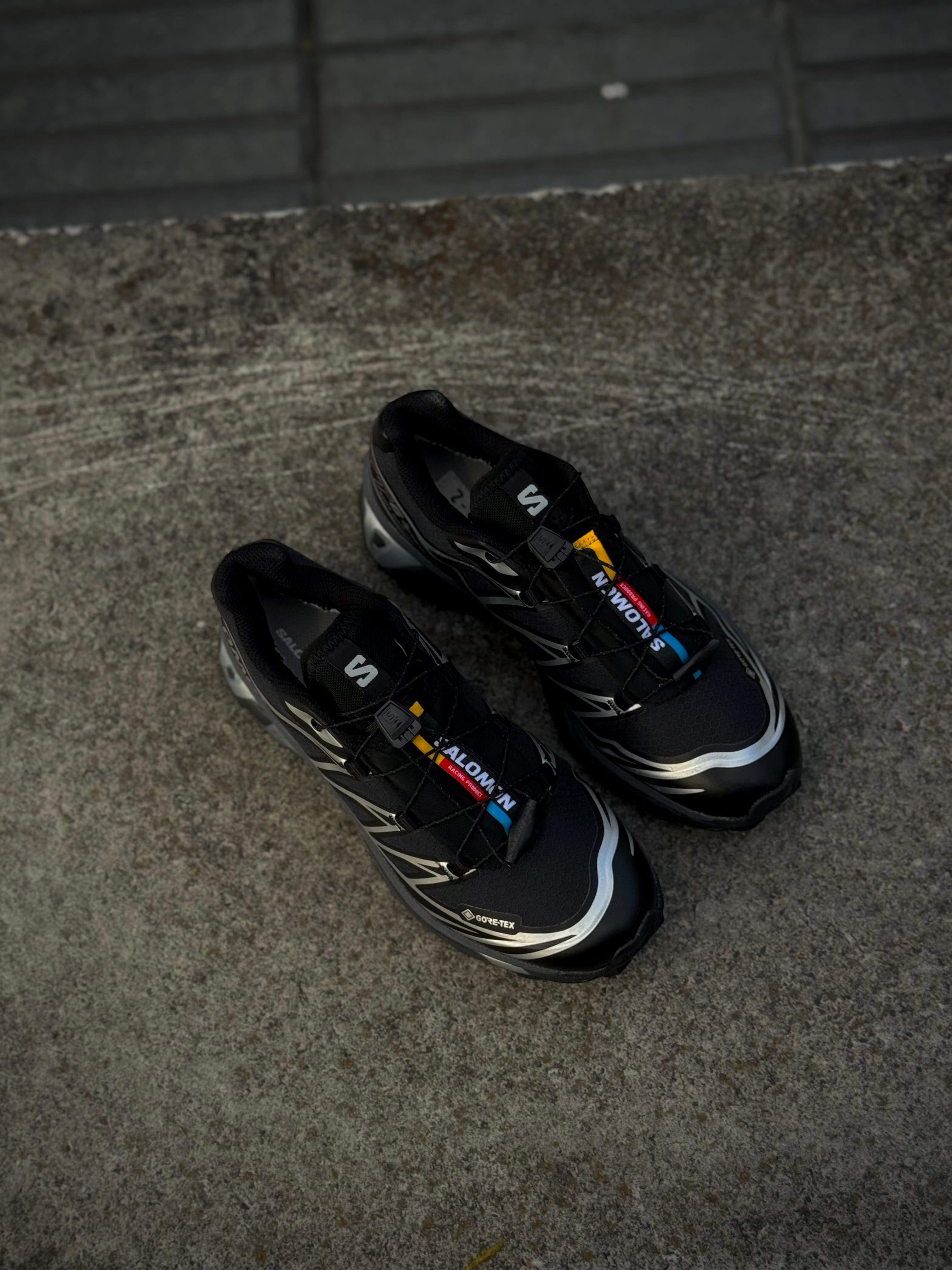 Salomón XT-6 Black Silver x Goretex