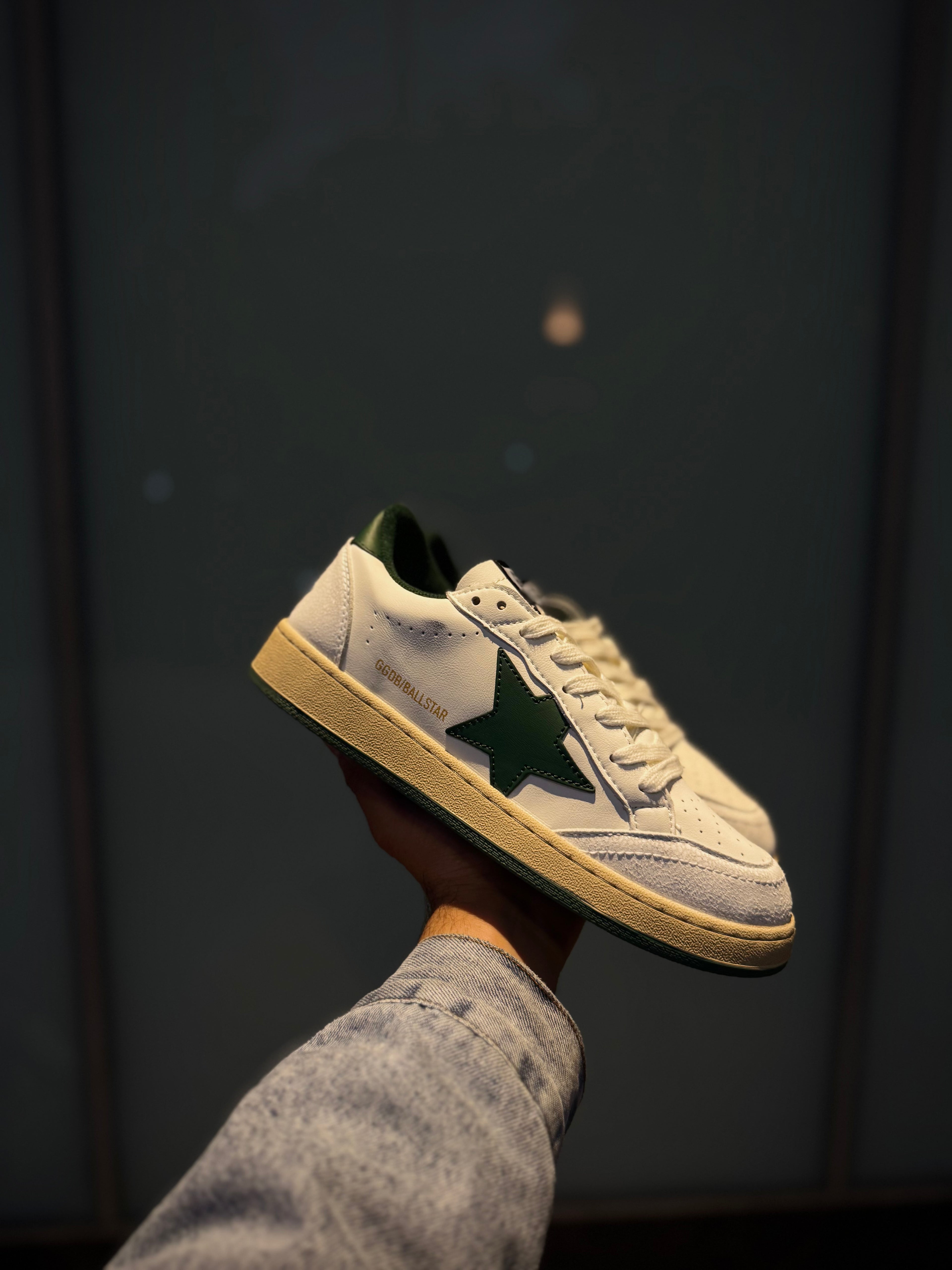 Golden Goose Ball Star Green