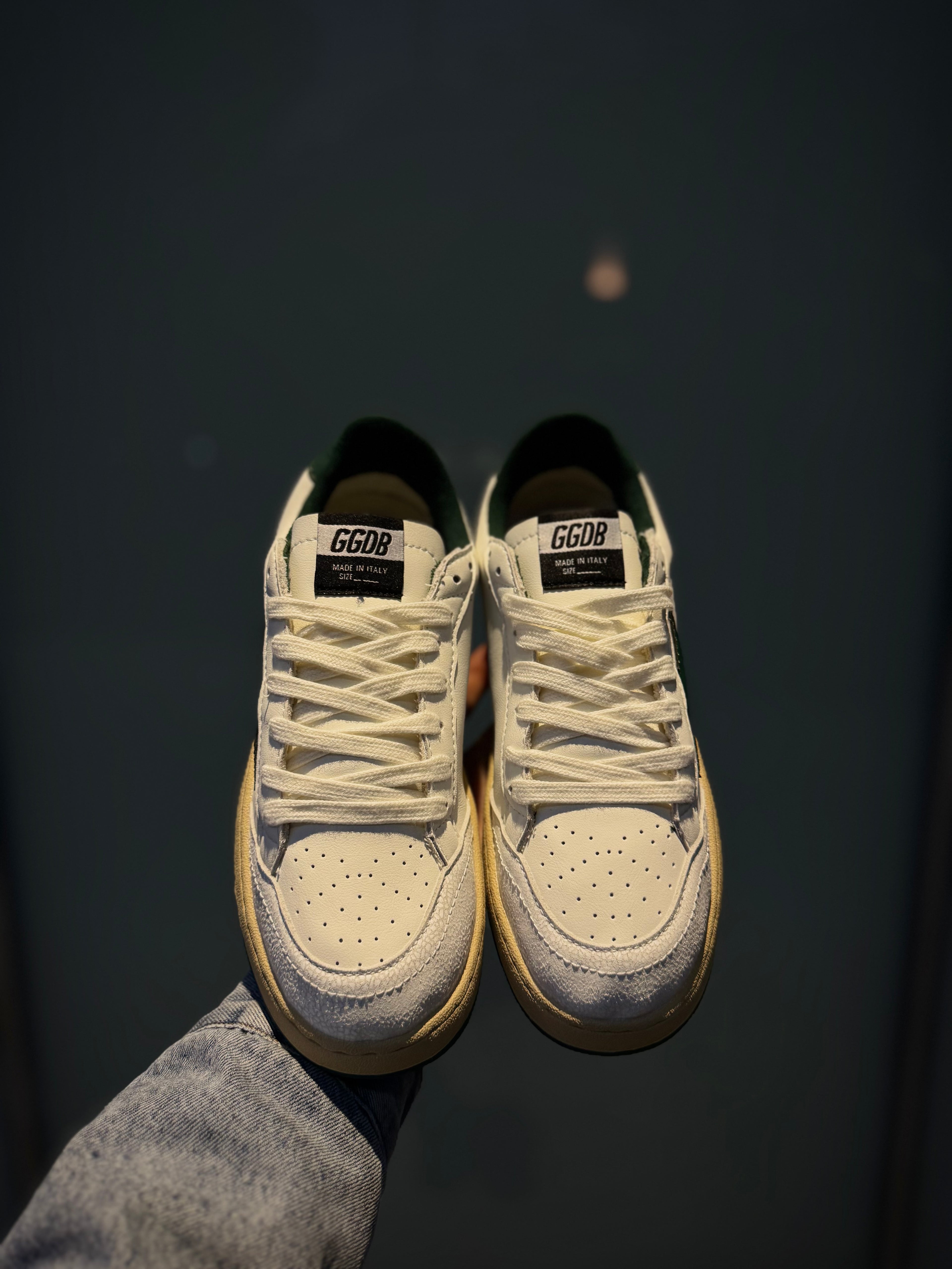 Golden Goose Ball Star Green