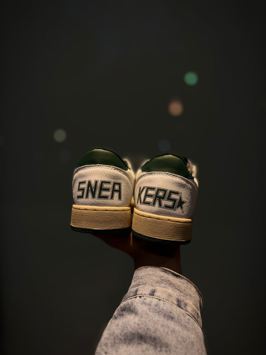 Golden Goose Ball Star Green